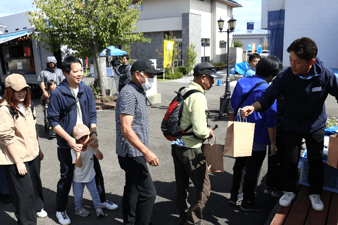 参加者全員に参加賞が配られました